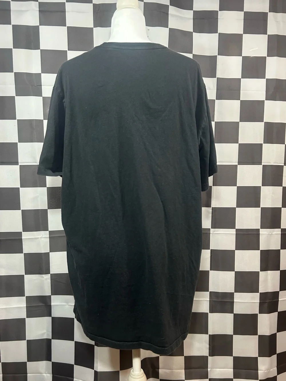The North Face Black Crewneck T-Shirt with White Logo